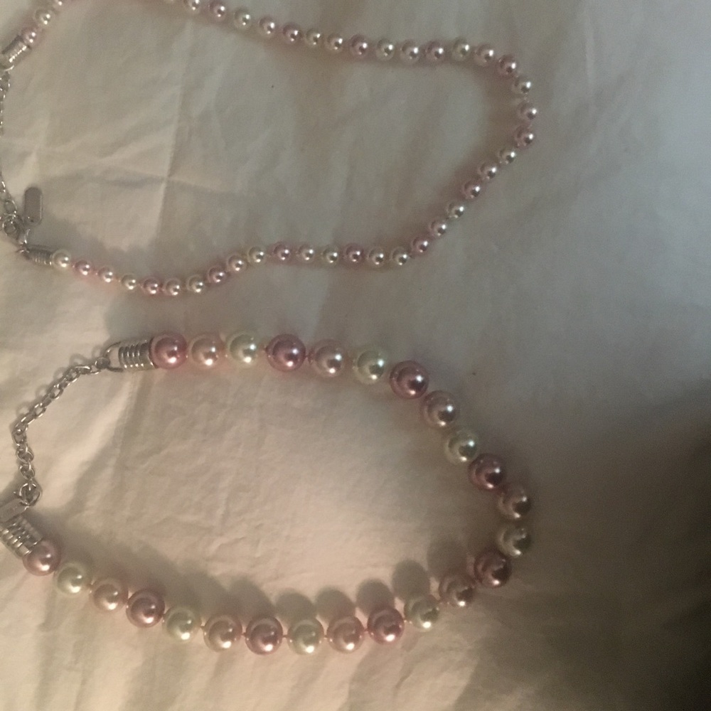 Light Pink Statement Necklaces - image 6